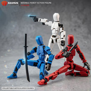 Multi-Jointed 14cm Movable Shapeshift Robot 3D Printed Action Figure