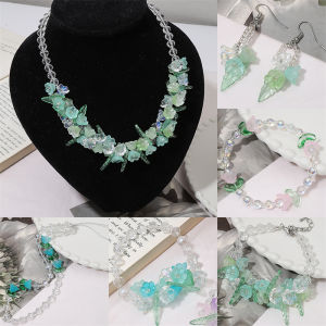 10/20 chiếc hạt pha lê thủy tinh hoa phong lan chuông có độ dốc 12x7mm cho kẹp tóc làm đồ trang sức bông tai thủ công tự làm phụ kiện vòng tay