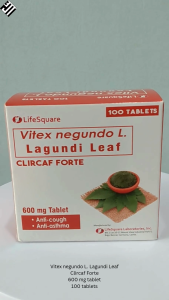 Clircaf Forte Vitex Negundo L. Lagundi Leaf CAPSULE