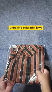 SURJAN PRIA DEWASA SET BLANGKON/BAJU ADAT JAWA PRIA DEWASA SET BLANGKON/TERMURAH/TERLARIS