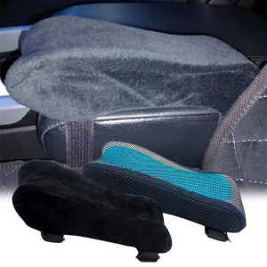 Car Armrest Memory Foam Pads Hand Cushion Elbow Pillow Comfortable Support Mat Home Office Game Chair Auto Accessories Interior