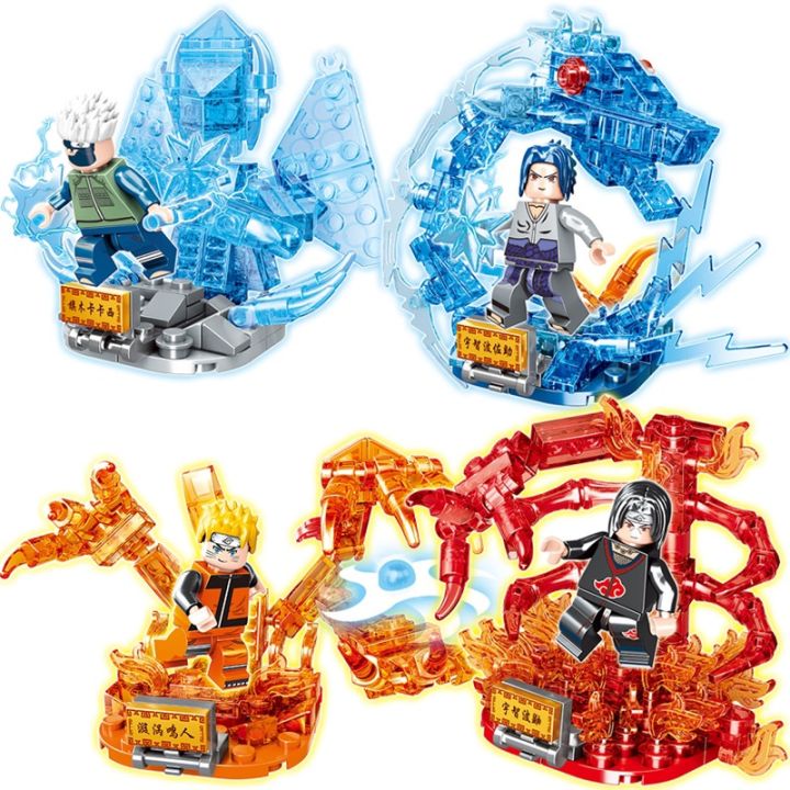 Ready Stock Naruto building block Naruto Lego Sasuke Itachi Kakashi lego set Lazada