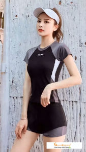 Bộ quần áo đi biển kiểu thể thao bộ bơi nữ GLSWIM057 Cuocsongvang