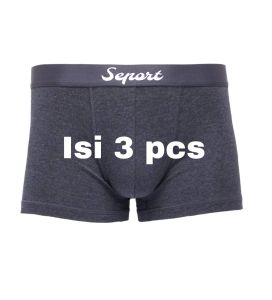 Celana Dalam boxer 6 Pcs pria dewasa bermerk