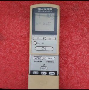 Remot Control AC SHARP AIR CONDITIONER CRMC-A469 JBEO Original