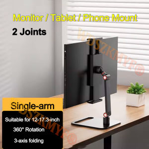 Portable Monitor Holder Expandable Adjustable Laptop Gaming Desktop Clamp Stand Phone External Vertical Screen Expansion Mount