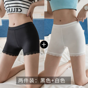 กางเกงเซฟตี้เอวสูงผ้าไหมน้ําแข็งสําหรับผู้หญิง – ชุดชั้นในระบายอากาศไร้รอยต่อสวมใส่สบายพร้อมเอฟเฟกต์การกระชับสัดส่วนและการยกกระชับ