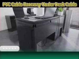 Universal Cable Raceway Under Desk Cable Raceway For Wire Arrangement