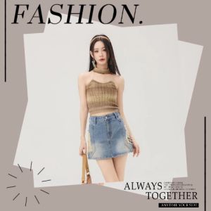 LHFriday แฟชั่นใหม่ เสื้อแต่งคอสายเดี่ยวแฟชั่น ฮิตสุดๆในตอนนี้ สวยใส่สบาย สไตล์ตัวแม่ สีสวยโดนใจ มีให้เลือก5สี แมทช์ได้เลยทุกชุด ราคาสุดคุ้ม บอกเลยว่าต้องจัด