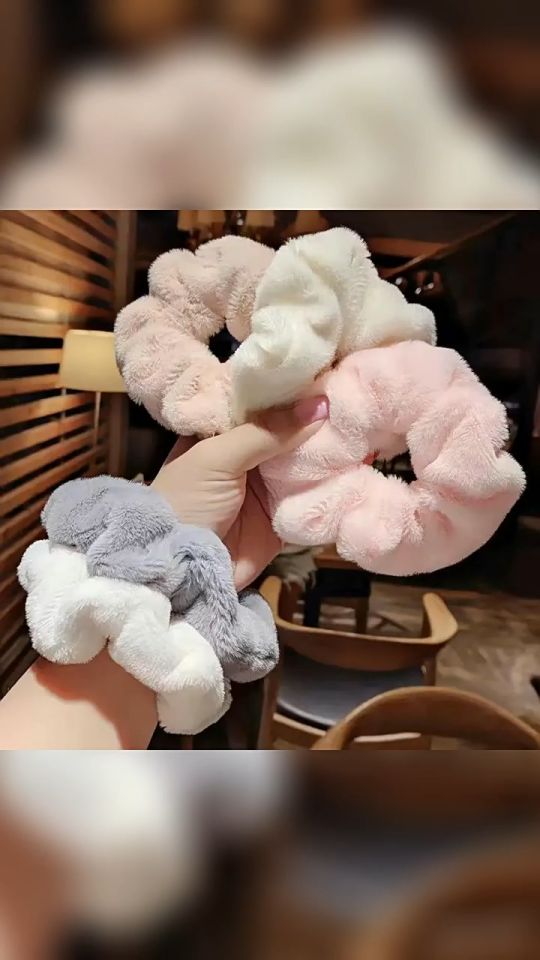 Rabbit Hair Tie & Plush Scrunchies: A Comprehensive Guide