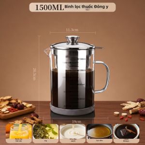 KuaKe | Cốc Đo Thuốc Thảo Dược Chống Nhiệt