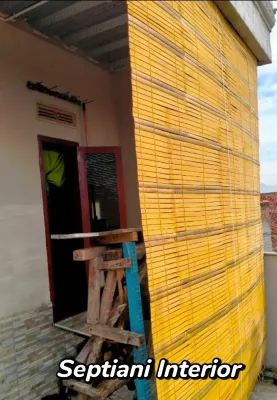 Tirai Gulung Kere Bambu untuk Teras Depan Rumah - Penyekat Ruangan Outdoor - Dekorasi Rumah