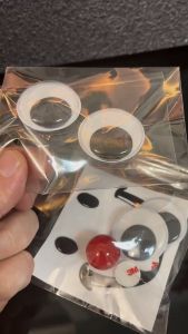 3D Stiker Badut Hidung Merah & Aksesoris Toilet Unik