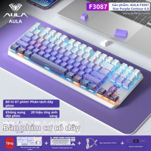 AULA | Bộ Bàn Phím và Chuột Chơi Game 87 Phím