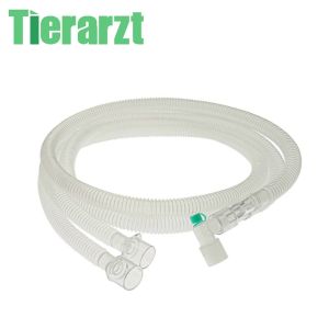 2025Tierarzt PVC Veterinary Anesthesia Breathing Circuit Corrugated Tube Anesthesia Ventilator  Veterinary Equipment