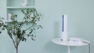 ready stock 20/42 inches Leafless fan silent for home use floor-standing desktop oscillating purifying energy-saving safe for babies and pregnant women