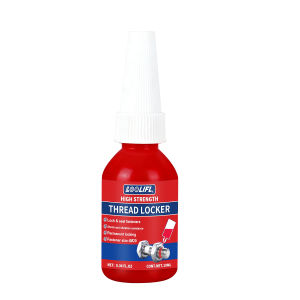 10mlRed thread locking agent -a detachable thread locking metal adhesive used on nuts bolts and fasteners to prevent loosening