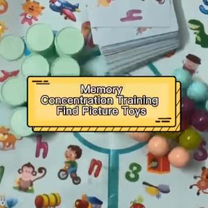 Childrens memory concentration training Find Pictures toys educational intelligence brain Family Board games detective