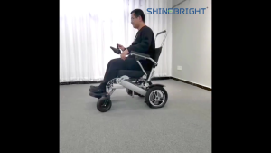 วีลแชร์ วีลแชร์ไฟฟ้า รถเข็นผู้ป่วย รถเข็นผู้ป่วยพับได้ Wheelchair รถเข็นผู้สูงอายุไฟฟ้า เบรกอัตโนมัติ