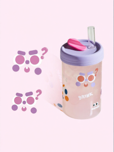 CAROTE | Straw Lid Water Bottle