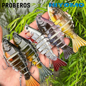 PROBEROS 1ชิ้นเหยื่อตกปลาจมหล่อ15.5กรัม10ซม. Crankbait เหยื่อว่ายน้ำร่วมไบโอนิคตา3D ปลอมเหยื่อแข็งคาร์พเบสอุปกรณ์ตกปลา