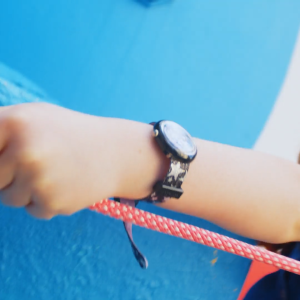 Flik Flak Starry Night (FPNP168) Black RECYCLED PET Kids Watch