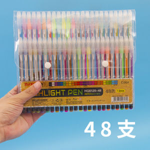 Flash Pen Fluorescent Pen Set Affordable Highlighter Colorful Neutral Pen Cute Korean Style Note-Taking Pen Stationery Supplies