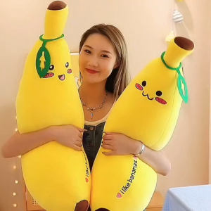 Banana Doll Plush Stuffed Toy Pillow Cute Pillow Sleeping Doll Birthday Gift Anak Patung Pisang