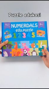 Qiyi Puzzle Alphabet And Number Jigsaw Puzzle Puzel Puzle Angka Dan Huruf Mainan Edukasi Anak Montessori