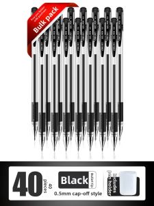 deli | Black 0.5mm Bullet Tip Exam Use Pens