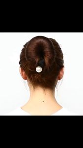 DIY Pearl Dtyling Bun Clip Curling Maker Headband Sponge Magic Hair Twist Styling Girls Tools