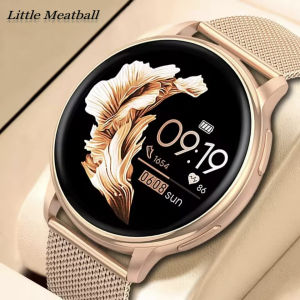Little Meatball Lady Fashion Smart Watch Women 1.32 AMOLED HD Screen Heart Rate Bluetooth Call Waterproof Sport Woman Gift