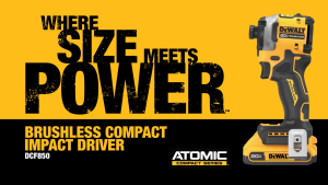 DEWALT DCF850N-B1 ไขควงอิมแพคไร้สาย 20v 205nm 3โหมด รุ่น DCF850N-B1 (