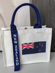 Thickened Canvas Gift Bag Waterproof Inner Strap Three-Dimensional Drifting Large Size with Dark Button New Zealand Mixed Hand