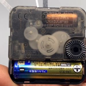 Elit Silent Quartz Clock Spare parts for classic style DIY clock. Custom design according to your style. Quartz Clock Model XD-21