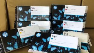 HP 746B 300ml Cyan Ink Cartridge (SKU 3WX36A)