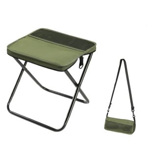 HB7 Portable Foldable Backpack Stool Lightweight Camping Fishing Picnic Chair Outdoor Outdoor Adventure Seat for Hiking Travel