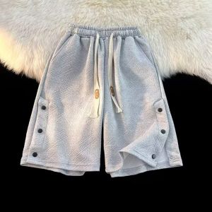 Quần Short Thể Thao Nam Mùa Hè Thường Ngày Mỏng Năm Điểm Thoải Mái Đa Năng Quần Đi Biển Cạp Vừa Dài Đến Đầu Gối