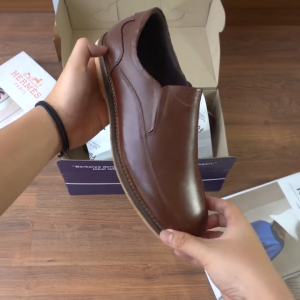 Sepatu Formal Pantofel Pria Slip On Casual Kulit Fordza Giovane D330