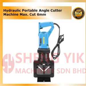 Shengyik Portable Hydraulic Angle Cutter Machine Max. Cut 6mm
