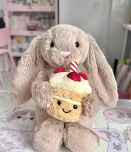 Graduation Limited Collection Plush Doll Barcelona Bear Narcissus Flower Soothing Fragrant Bonnie Zhizhen Series Bonnie Rabbit