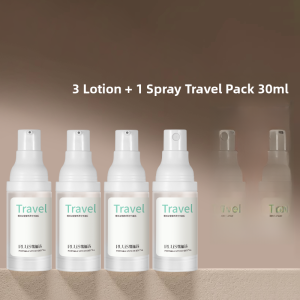 Portable Travel Press Type High End Perfume Milk Lotion Cosmetic Skin Care Foundation Oil Spray Vacuum Bottle