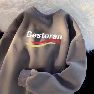 Laid-back American Style Mens Hoodie Spring Autumn New Fashion Brand Lazy Cool Trendy Couple Tops Outerwear Sweatshirt
