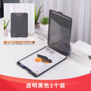 Transparent Plastic A4 File Folder Retail Document Storage Multi-Functional Hardboard Clip Business Supplies Organizer