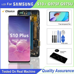 High Quality LCD For Samsung Galaxy S10 Plus LCD Touch Screen Digitizer Assembly For Samsung S10+ G975 G975F Screen LCD Display