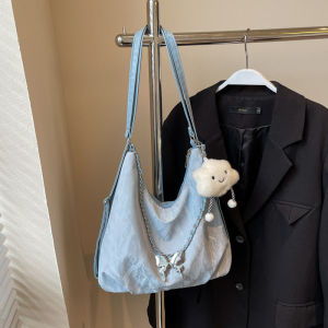 Túi Đeo Vai Dung Tích Lớn Thoải Mái Cho Học Sinh Mùa Hè 2024 Túi Đeo Chéo Mềm Thời Trang Cho Học Sinh Túi Đeo Vai Đơn