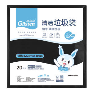 Thick Large Black Disposable Garbage Bags for Hotels And Property Management Eco-Friendly Bags Home Cleaning Tools Household Waste Bags
