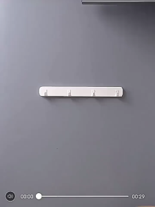 ราวตะขอแขวนติดผนัง ที่แขวน เลื่อนขยายได้ เมื่อไม่ใช้ก็เลื่อนเก็บเข้า ช่วยประหยัดพื้นที่สุดๆ ใช้งานอเนกประสงค์