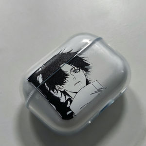 New Japan Manga Cool Boy Transparent Case for Airpods Pro 3 2 1 4 Cool Cartoon Anime For Airpod 3 Case Soft TPU Earphone Cover