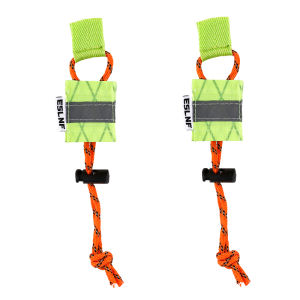 ESLNF Reflective Bike Seat Hanger Safety Pendant High Visibility Night Riding Accessory Unique for Road Mountain Bikes